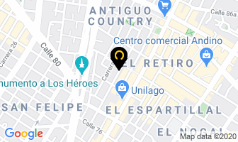 Mapa de Hotel Confort 80 en Bogotá D.C