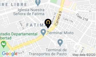Mapa de Hotel Cristal en Pasto