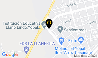 Mapa de Hotel Cristhian en Yopal