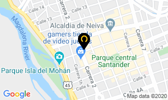Mapa de Hotel Cristian en Neiva