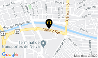 Mapa de Hotel D Candilejas en Neiva