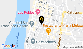 Mapa de Hotel Darién en Quibdo