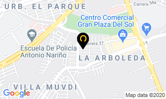 Mapa de Hotel Del Mar In en Barranquilla