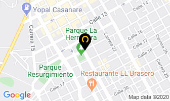 Mapa de Hotel Descanso Llanero en Yopal