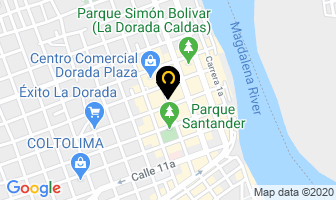 Mapa de Hotel Dominique en La Dorada