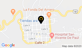 Mapa de Hotel don berna en Fresno