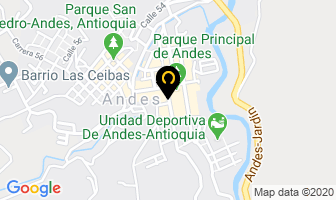 Mapa de Hotel don cois en Andes