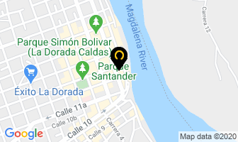 Mapa de Hotel Donald Dos en La Dorada