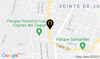 Mapa de Hotel Ducado Andaluz en Tunja