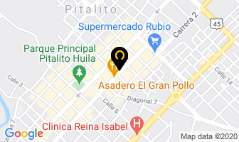 Mapa de Hotel Ejecutivo en Pitalito