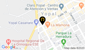 Mapa de Hotel El Atajo en Yopal