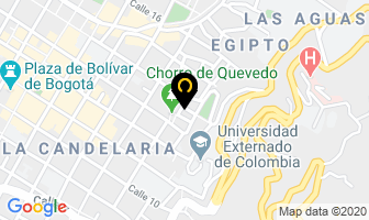 Mapa de Hotel El Bosque en Bogotá D.C