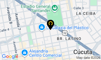 Mapa de Hotel  El Caney en Cúcuta