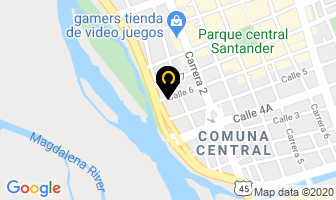 Mapa de Hotel El Cedral en Neiva