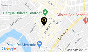 Mapa de Hotel El Cedro en Girardot
