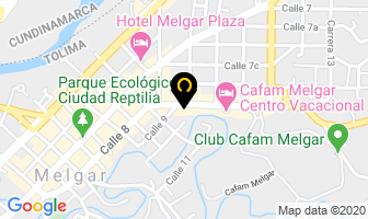 Mapa de Hotel El Disparate en Melgar