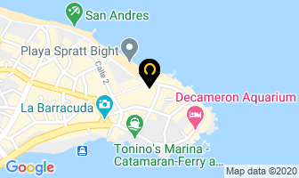 Mapa de Hotel El Dorado en San Andrés