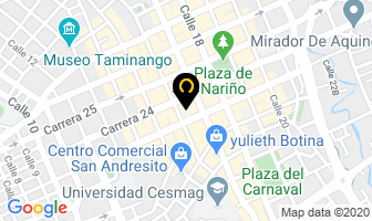 Mapa de Hotel El Dorado Pasto en Pasto
