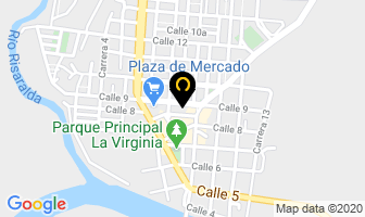 Mapa de Hotel El Eden Porteño en La Virginia