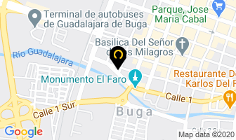 Mapa de Hotel El Faro en Guadalajara de Buga
