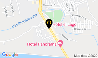 Mapa de Hotel El Lago Ltda. en Paipa