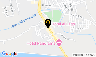 Mapa de Hotel El Lago Ltda en Paipa