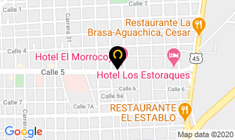 Mapa de Hotel El Morocoy en Aguachica