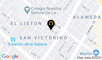 Mapa de Hotel El Sitio en Bogotá D.C
