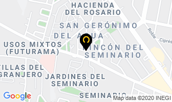 Mapa de Hotel El Tesoro en San Jerónimo