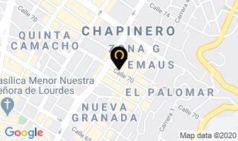 Mapa de Hotel Embassy Suites en Bogotá D.C