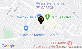 Mapa de Hotel Encanto Real en Garzón