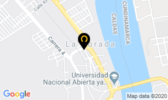 Mapa de Hotel Estrella en La Dorada