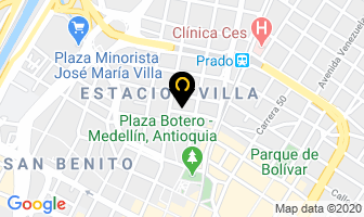 Mapa de Hotel Exótico en Medellín