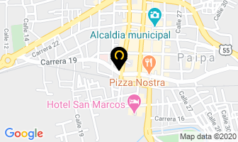 Mapa de Hotel Familiar Cheraton en Paipa