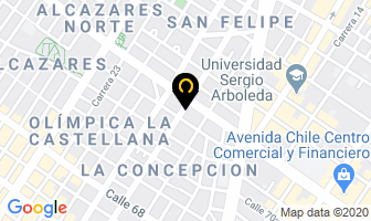 Mapa de Hotel Fenix Real Sas en Bogotá D.C