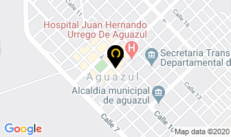 Mapa de Hotel florida en Aguazul