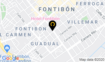 Mapa de Hotel Fontibón en Bogotá D.C