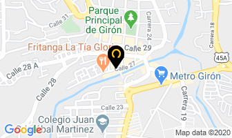 Mapa de Hotel Girón Internacional en Girón
