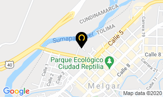 Mapa de Hotel Guadaira Resort en Melgar