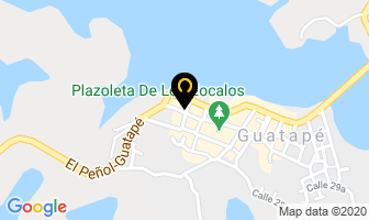 Mapa de Hotel Guatatur en Guatapé