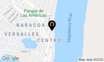 Mapa de Hotel Hogaret en Magangué