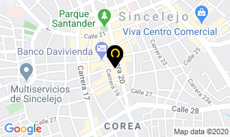 Mapa de Hotel Horizonte en Sincelejo