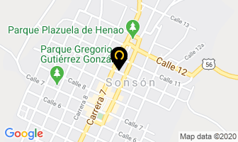Mapa de Hotel Hostal Del Páramo en Sonsón