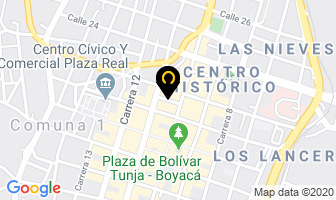 Mapa de Hotel Hunza en Tunja