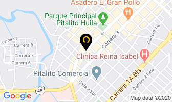 Mapa de Hotel Inter Escorial en Pitalito