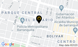 Mapa de Hotel Interamericano en Barranquilla
