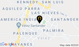 Mapa de Hotel intercontinental en Velez