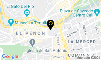 Mapa de Hotel Intercontinental Cali en Cali