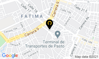 Mapa de Hotel Jordan en Pasto