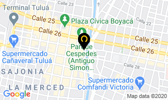 Mapa de Hotel Juan Maria en Tulua